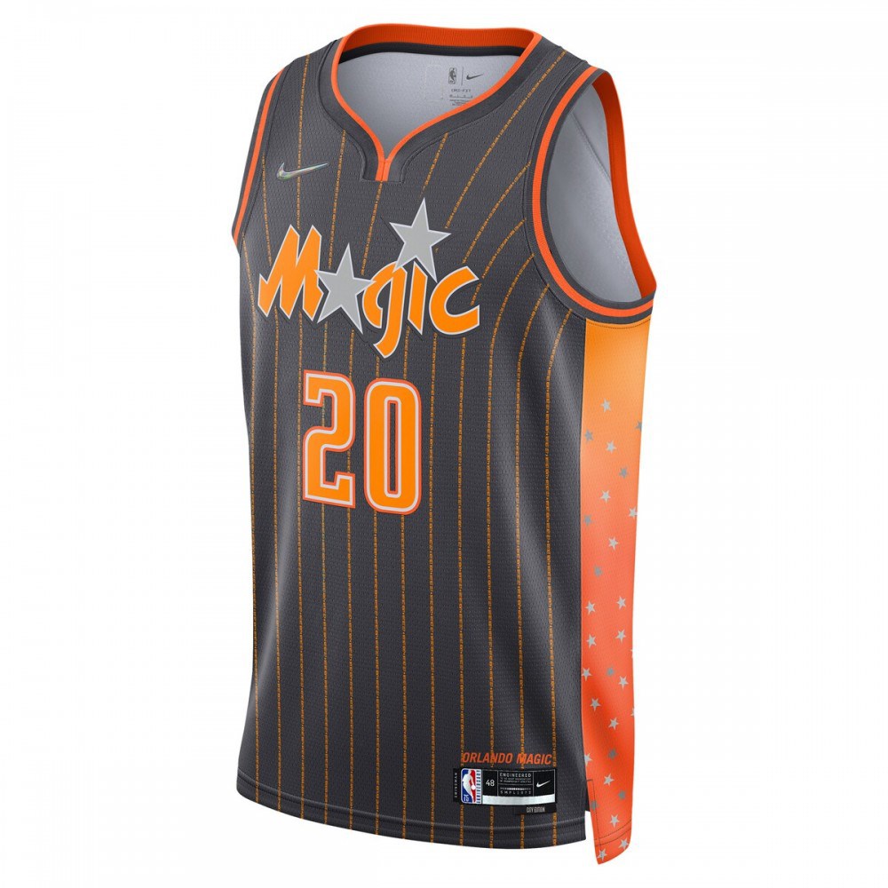 Markelle Fultz Orlando Magic 2021/22 Swingman Jersey - City Edition - Anthracite-Pro Kit Vault | Brand New 26/27 Sports Jerseys